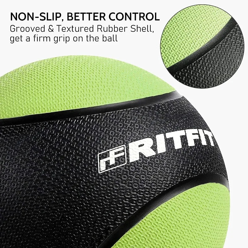 YTYIN Weighted Medicine Ball Set For Core Strength And Balance
