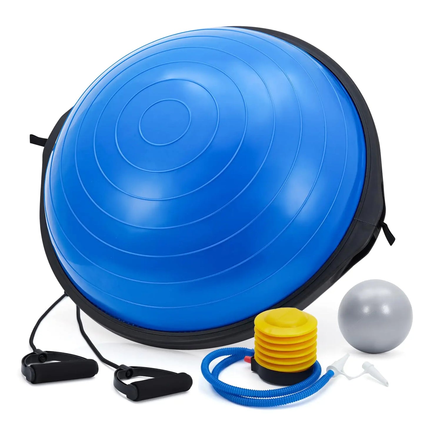 Yoga Balance Ball Half Exercise Ball With Non Slip Base