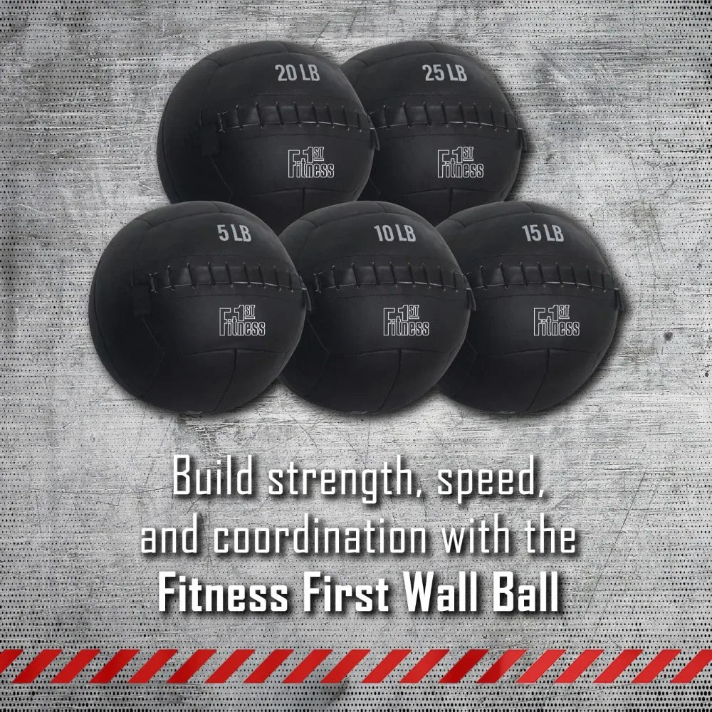 Fitness First Soft Wall Ball Durable Core Strength Training Ball