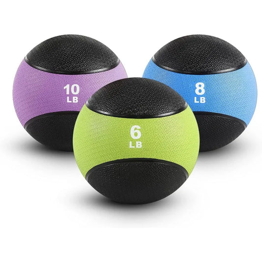 YTYIN Weighted Medicine Ball Set For Core Strength And Balance