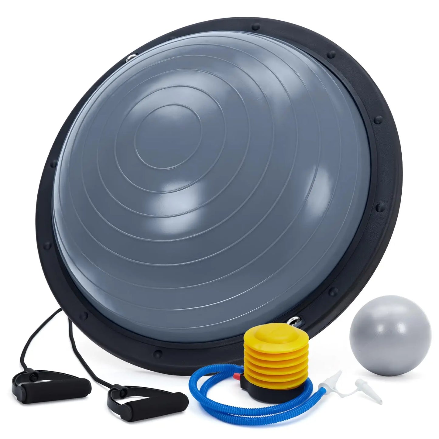 Yoga Balance Ball Half Exercise Ball With Non Slip Base