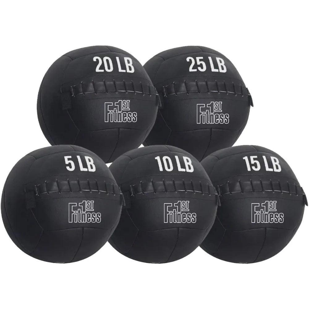 Fitness First Soft Wall Ball Durable Core Strength Training Ball