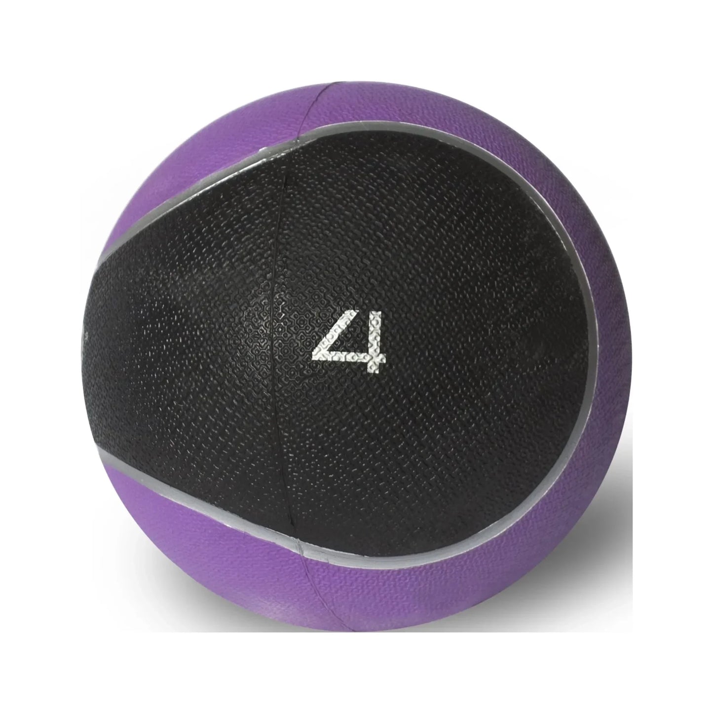 None Rubber Medicine Ball With Textured Grip For Strength