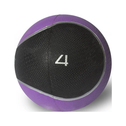 None Rubber Medicine Ball With Textured Grip For Strength