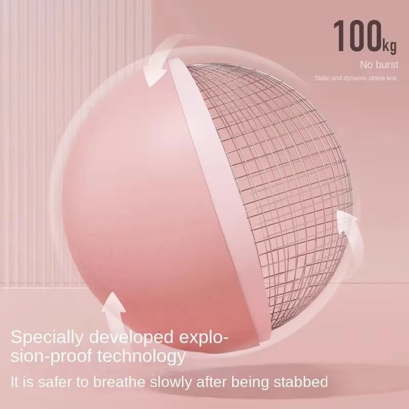 Anti Explosion Fitness Ball For Pilates Yoga And Leg Sculpting